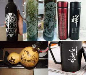 广东酒瓶葫芦工艺品激光雕刻机
